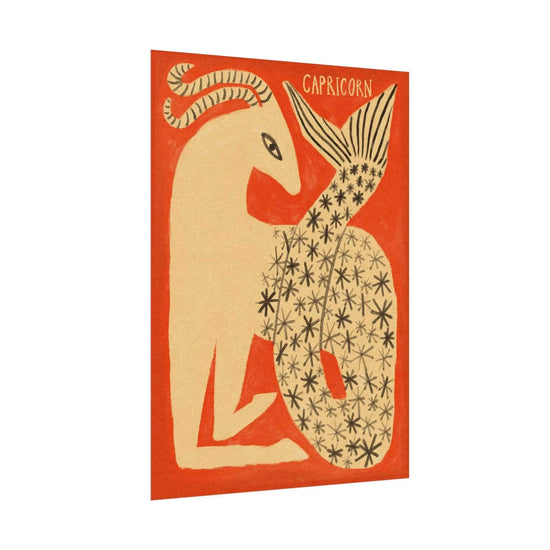 Tabby Booth Fine Art Zodiac Print • Capricorn