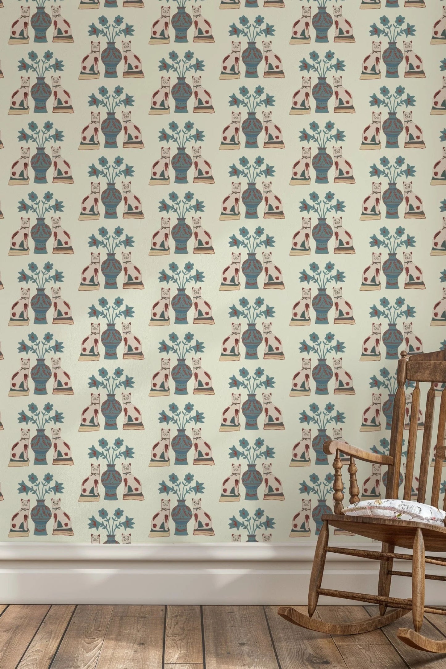 Pair of Cats Wallpaper - Granny's House