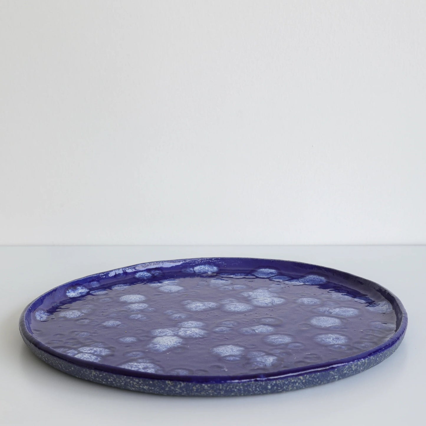 Deep Navy Galaxy Flat Plate