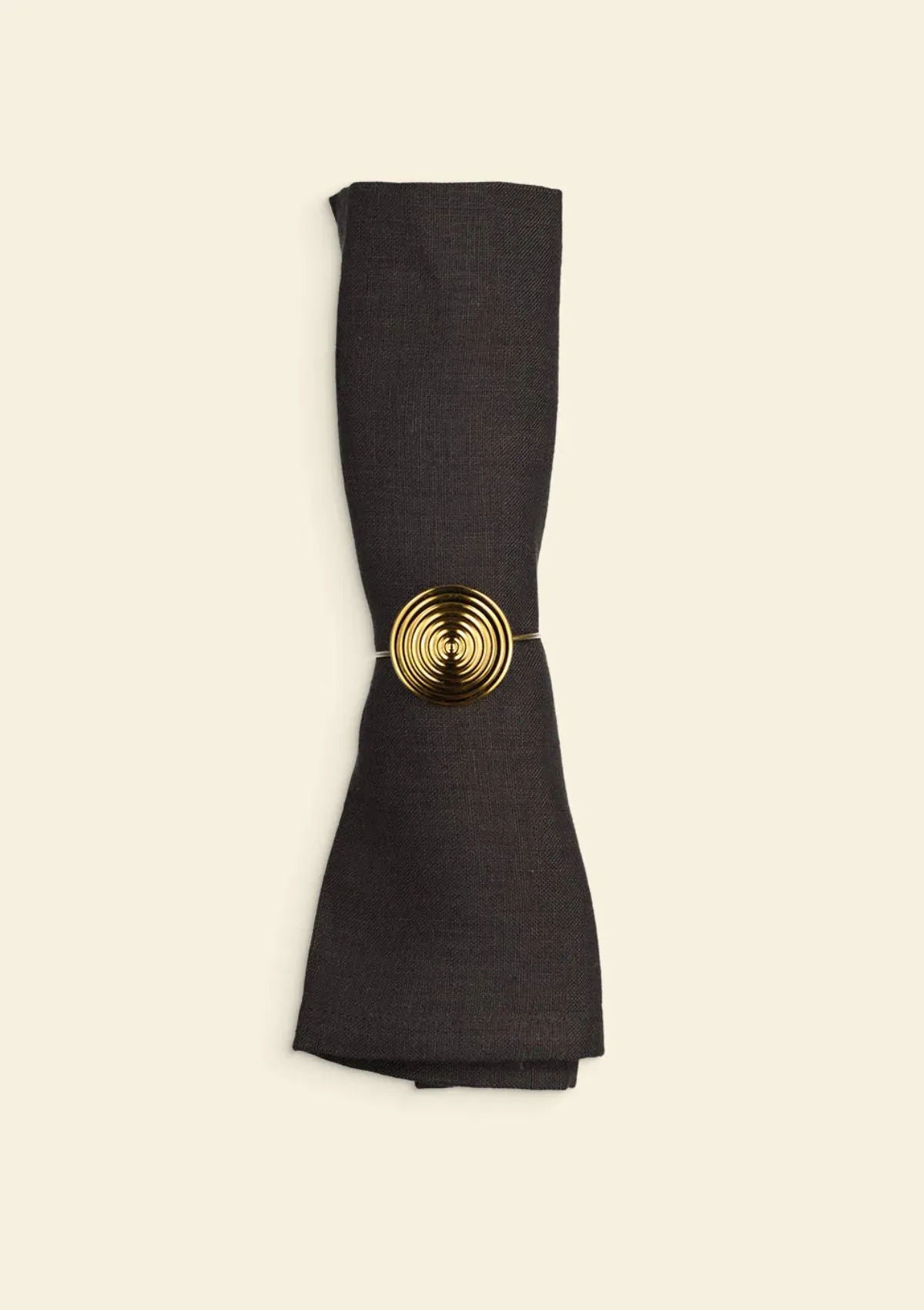 The Swirl Gold Napkin Ring