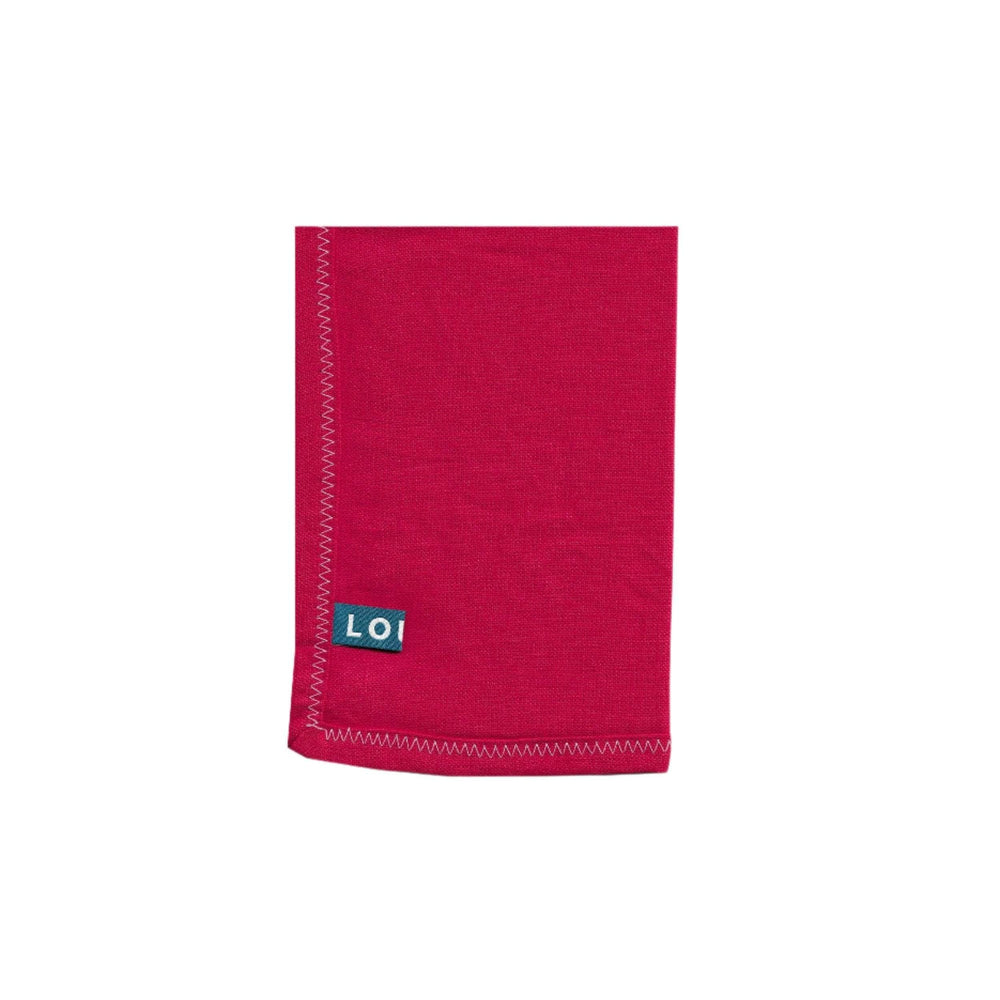 Irish Linen Napkin - Red