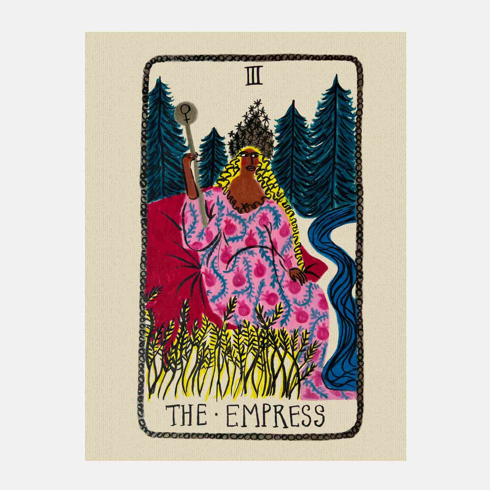 Tabby Booth • The Empress • Tarot Card Print