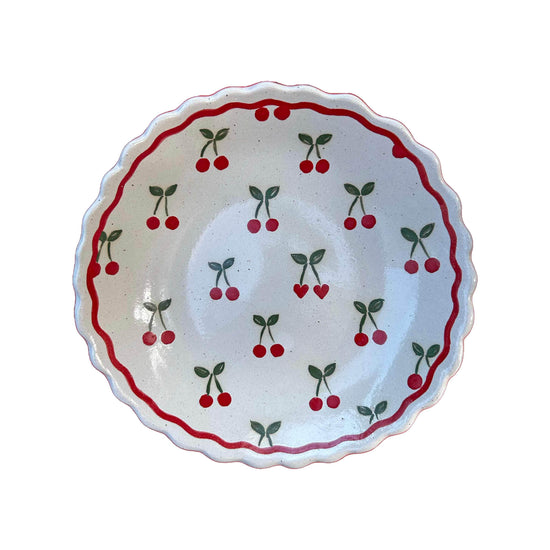 Cherry Amour Serving Bowl