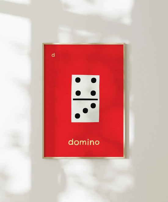 D for Domino Print