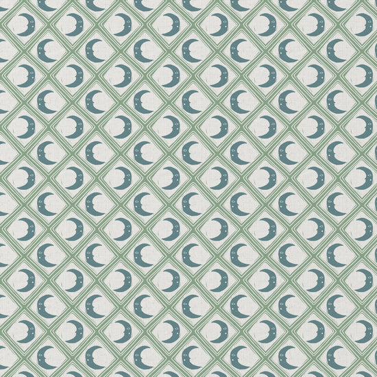 Kit Moon Fabric - Blue Moon