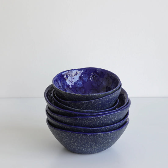 Deep Navy Galaxy Bowl