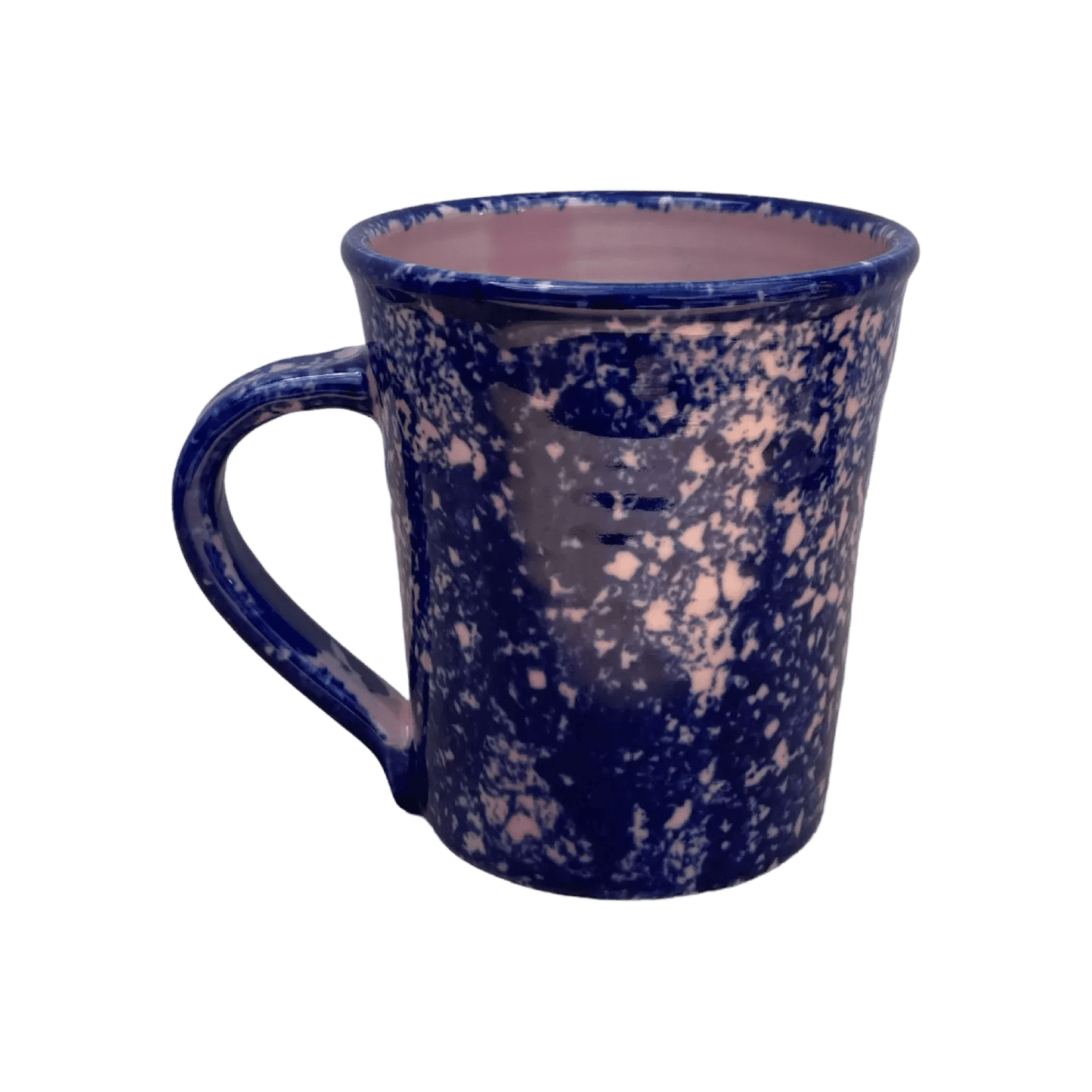 Cobalt Sponged Mug - Pink