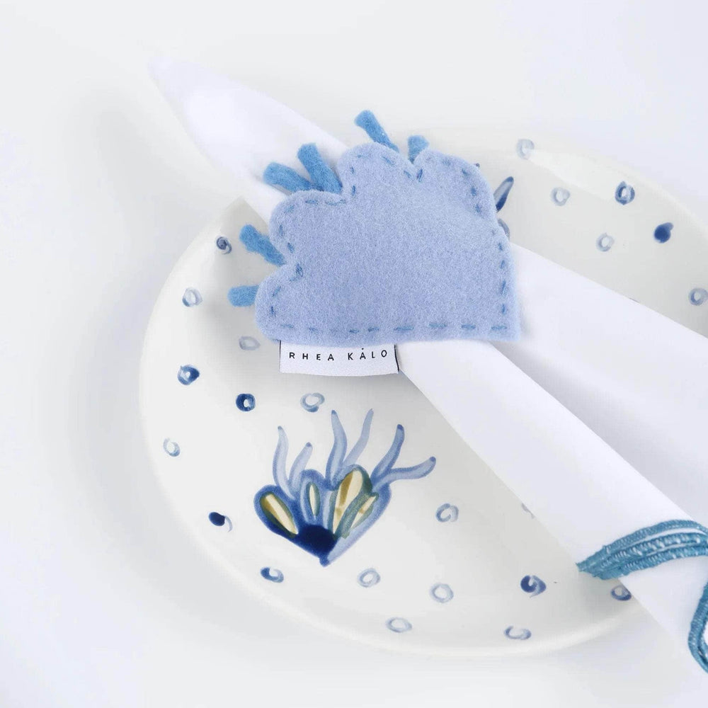 Blue Rim Napkin