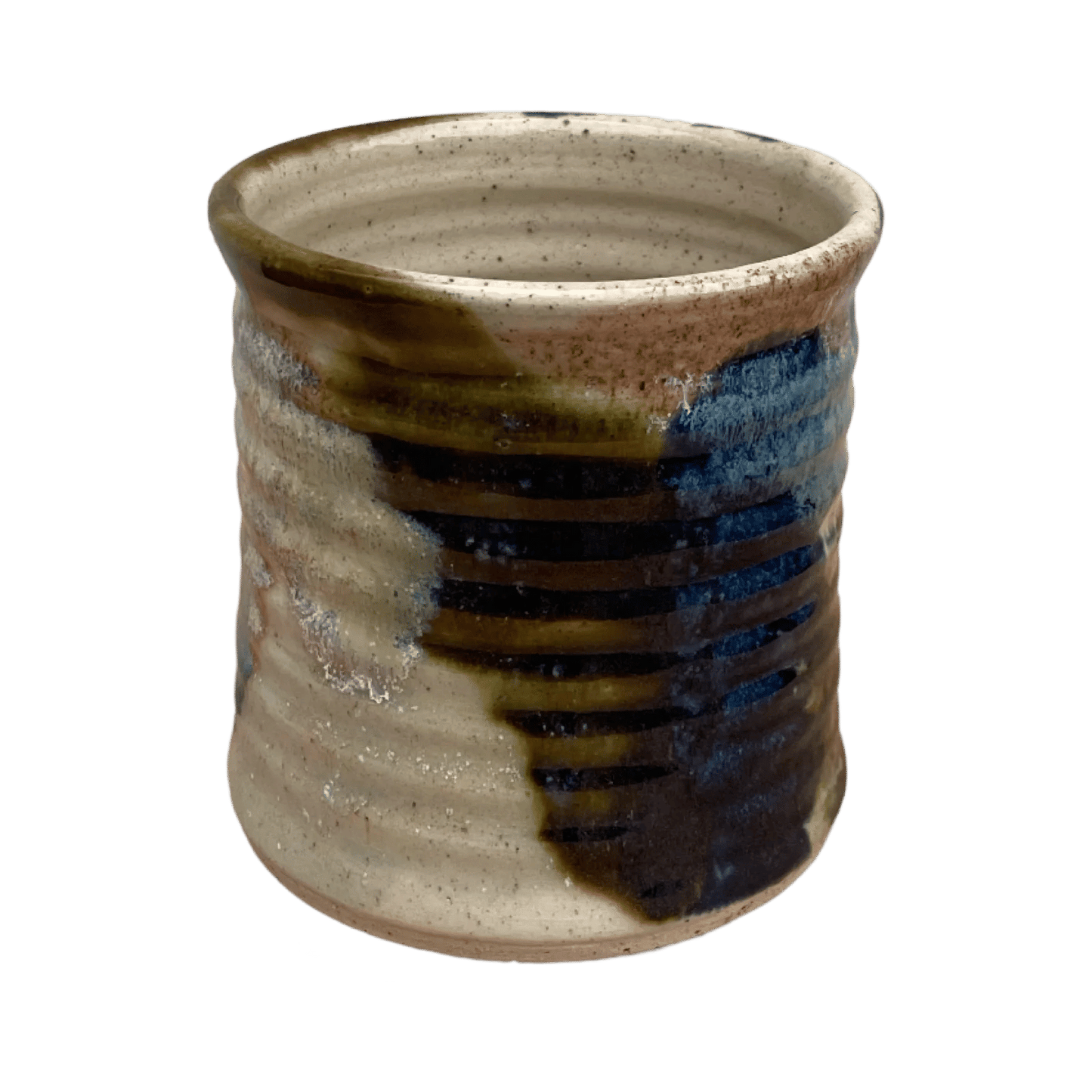 Mixed Glaze Pot #9