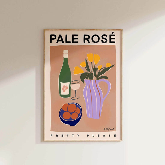 Pale Rosé Print