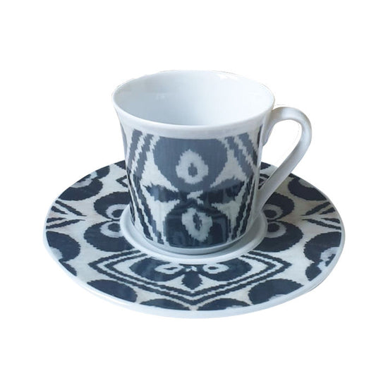 Porcelain Espresso Cup & Saucer - #02