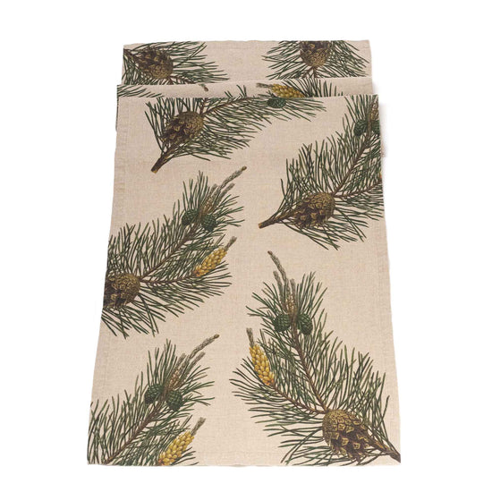 Linen Table Runner PINE