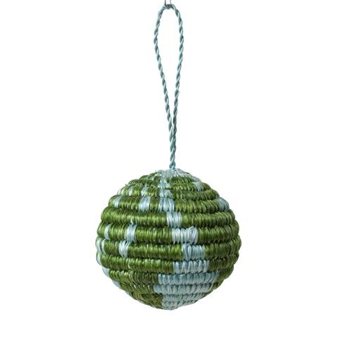 Earth Globe Holiday Ornament from Rwanda