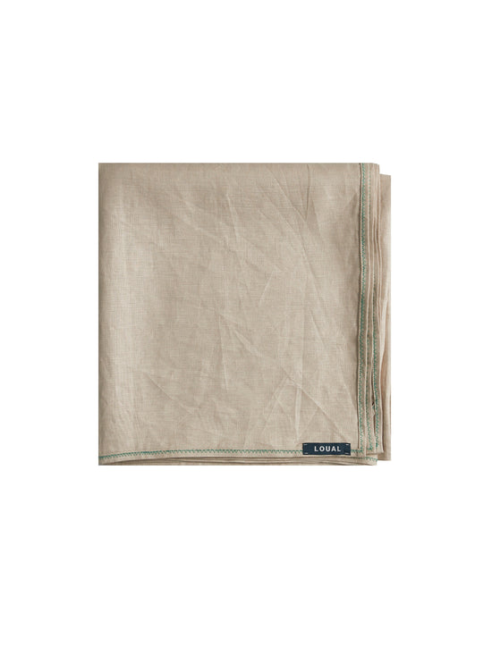 Irish Linen Large Towel - Sand