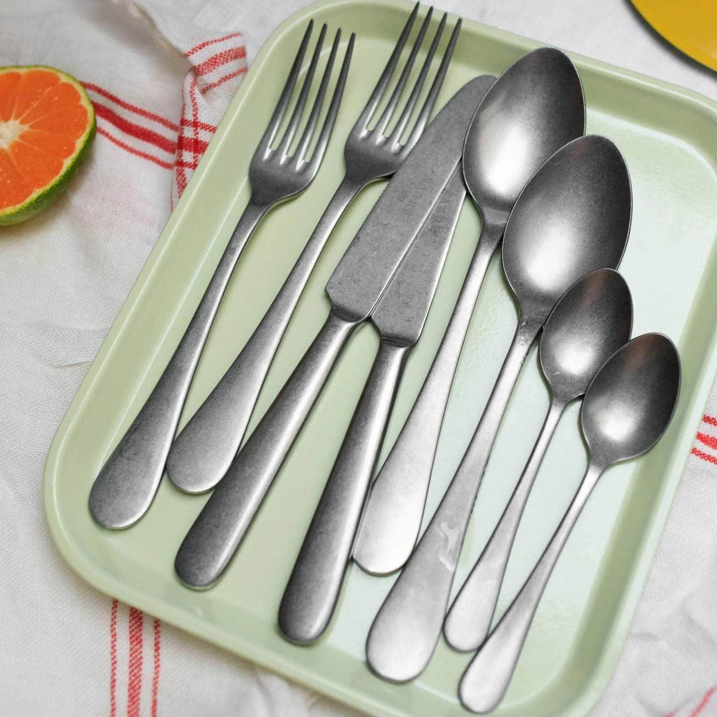 Marius 24 PC Cutlery Set | Stainless Steel