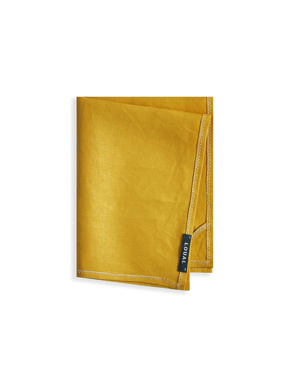 Irish Linen Hand & Tea Towel - Sunshine Yellow