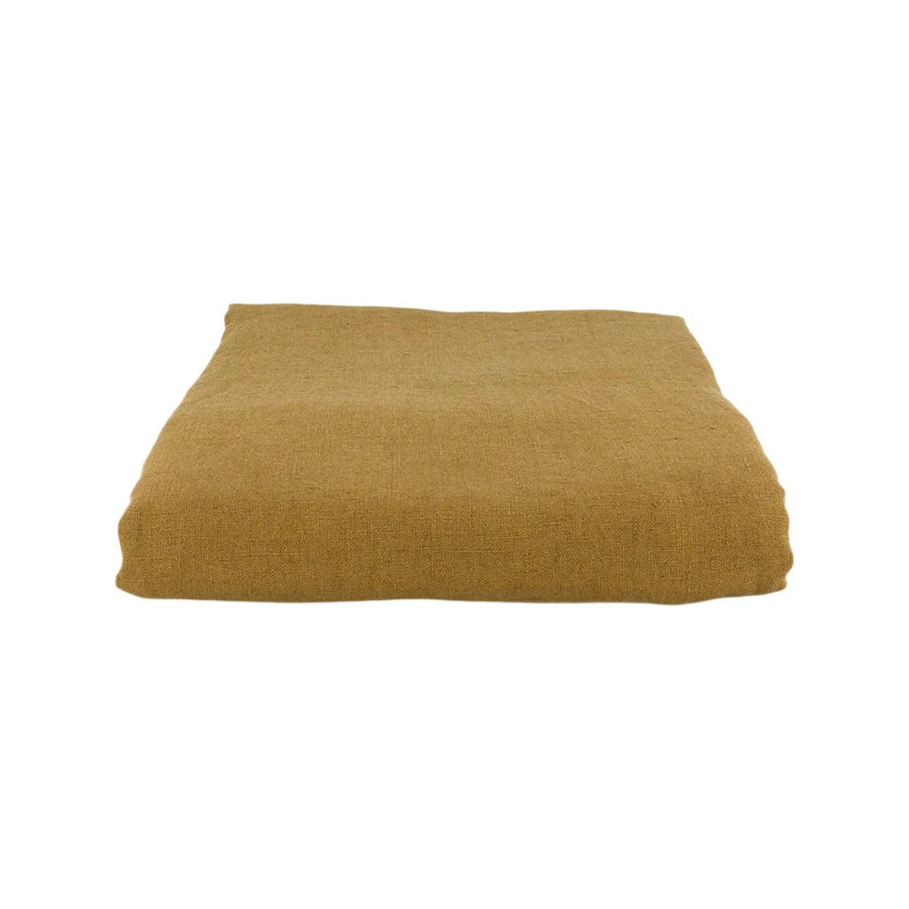 The Khaki Linen Tablecloth