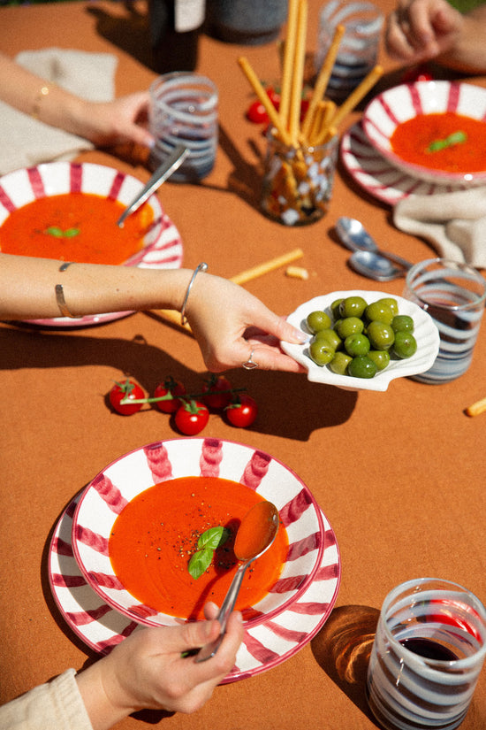 Wave Pasta Bowl - Grenadine