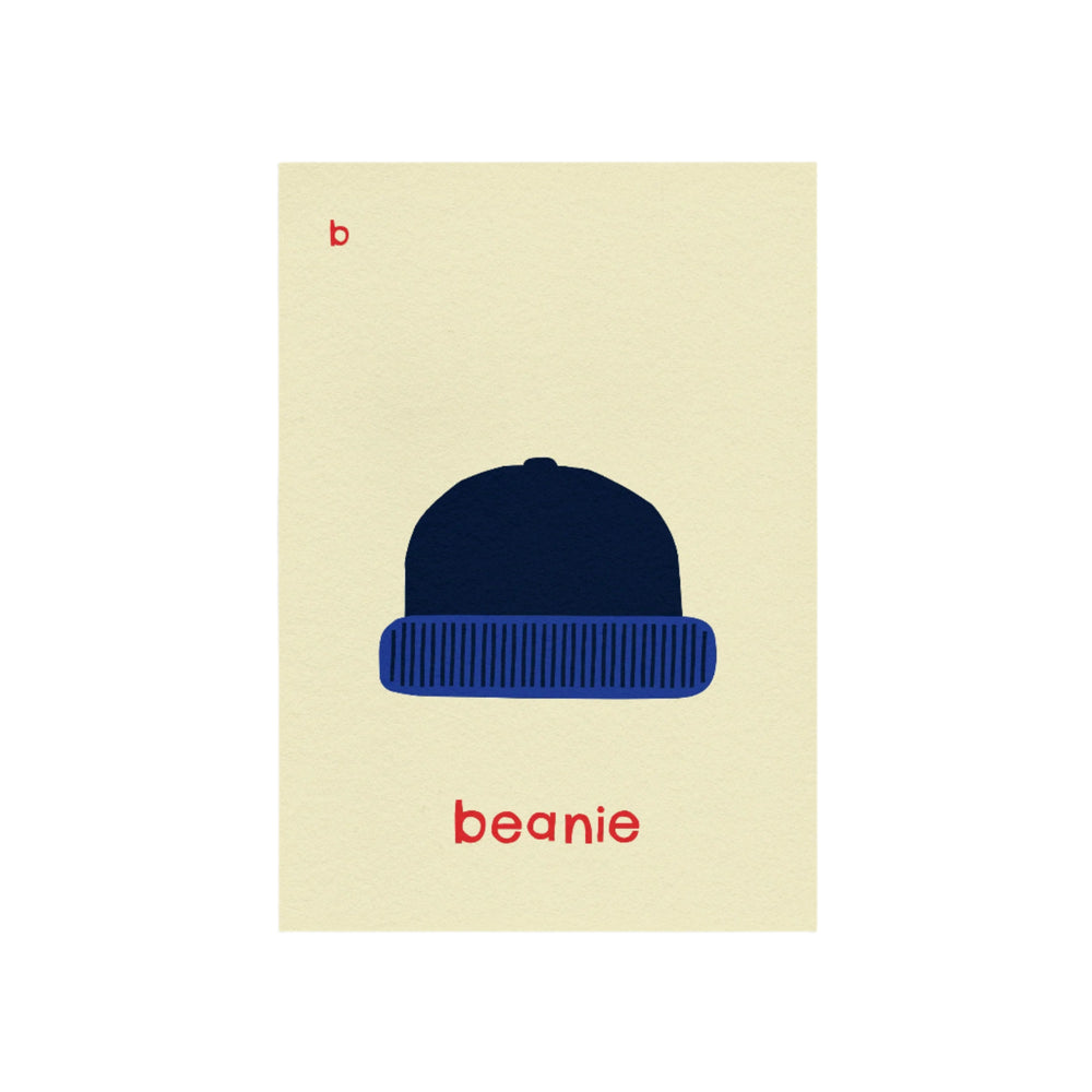 B for Beanie Print