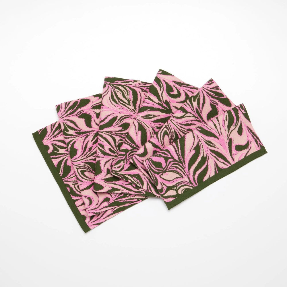 Table Runner Swirl - Pink Bloom