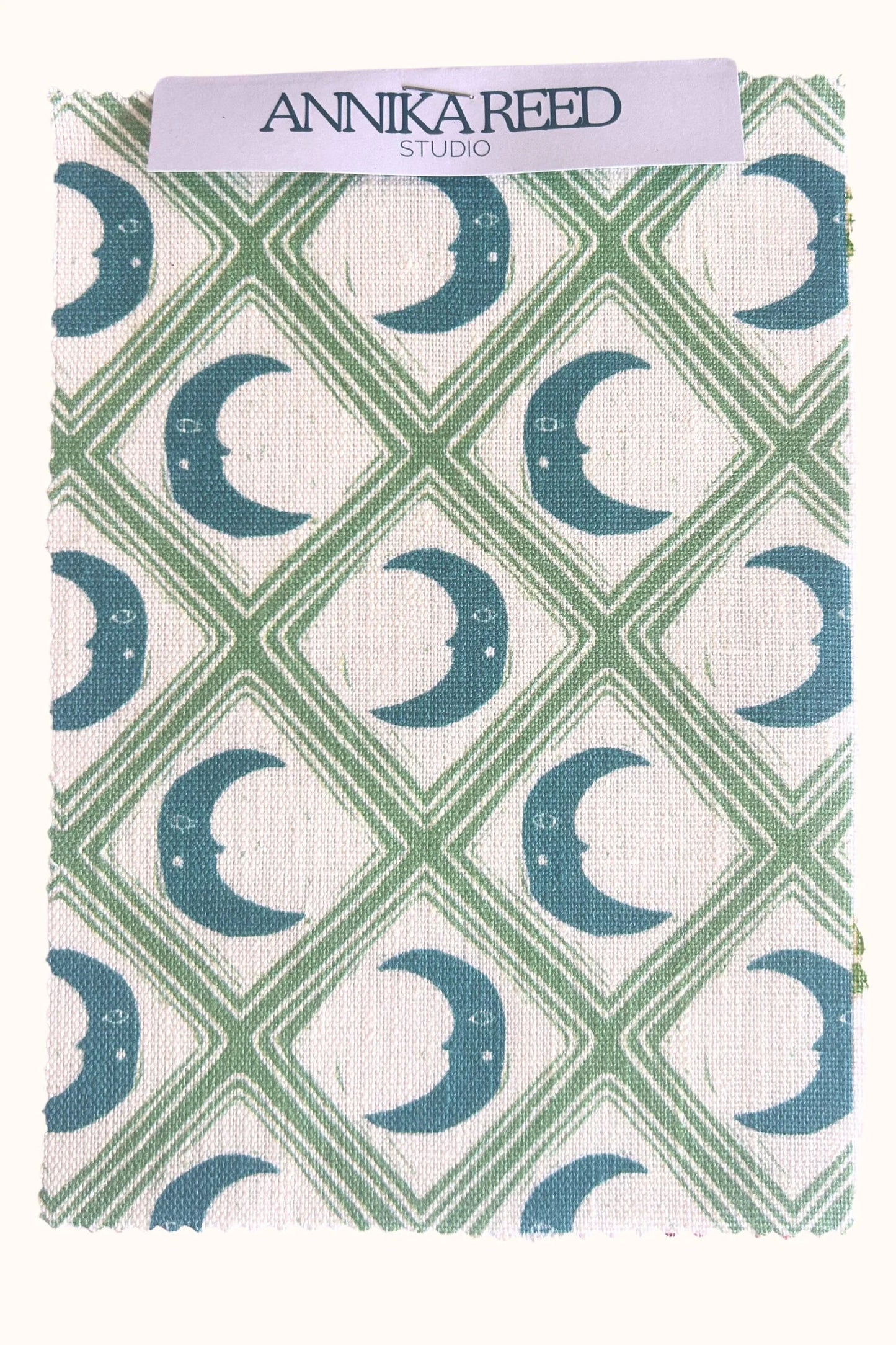 Kit Moon Fabric - Blue Moon