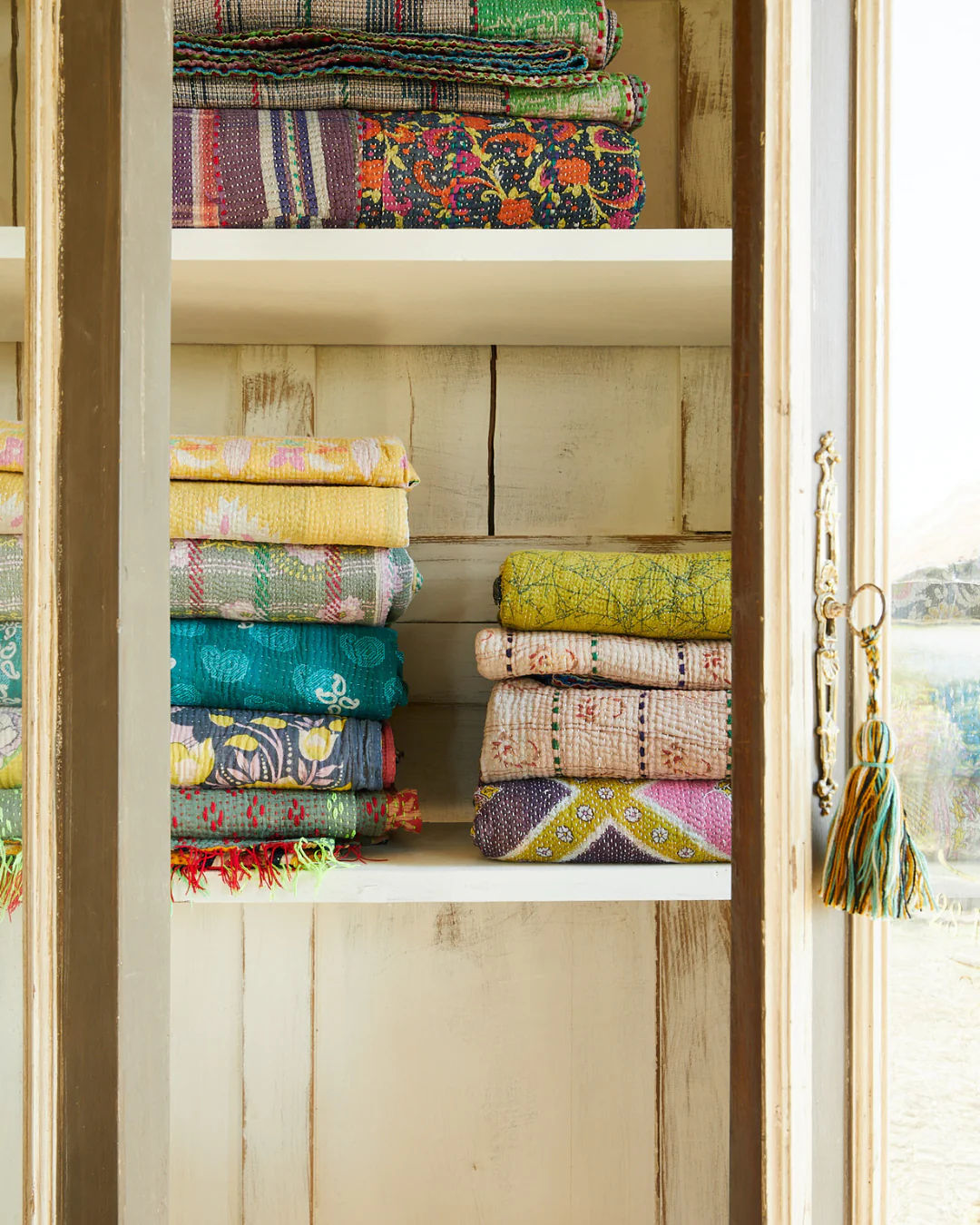 Kantha Quilt No. 525