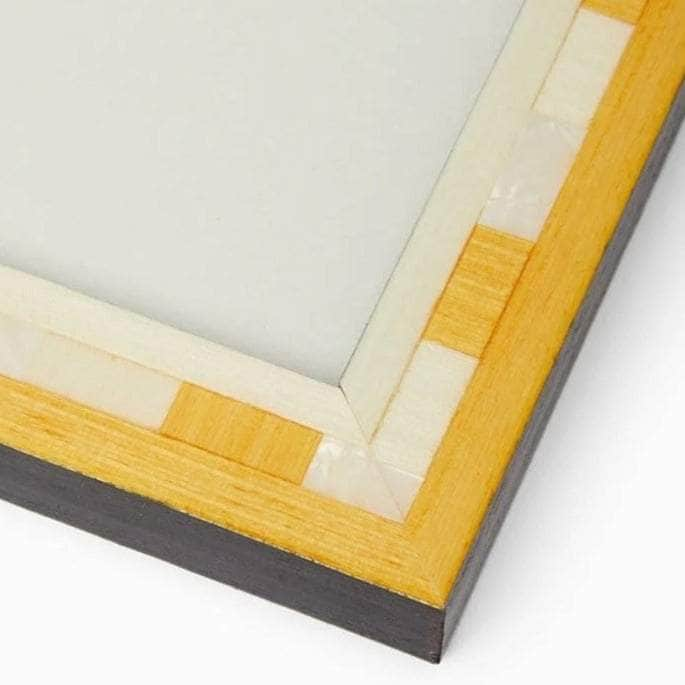 Valduga Marquetry Yellow Frame, 6x4"