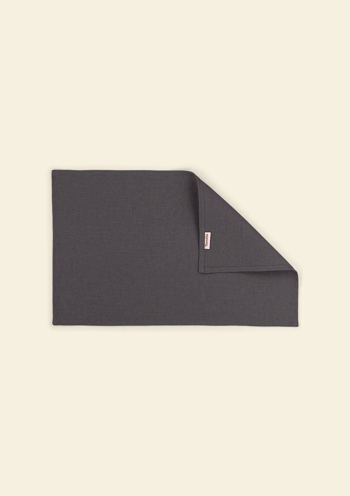 The Dark Grey Linen Placemat