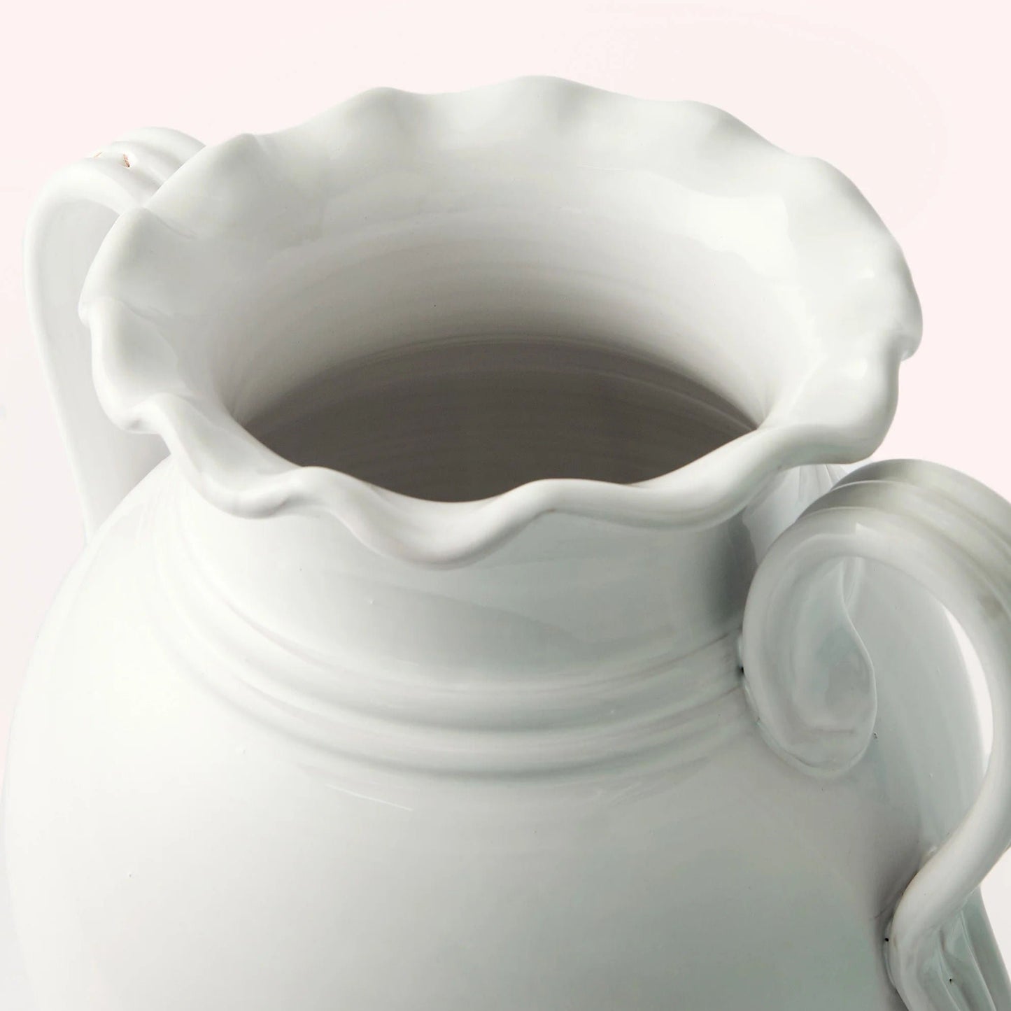 Soft White Ianthe Vase