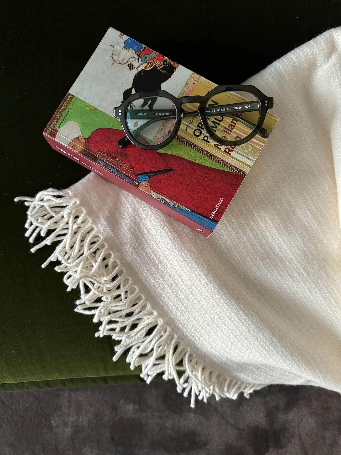 Ivory Merino Throw - XL