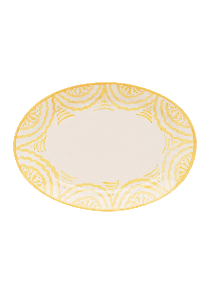 Large Yellow Platter