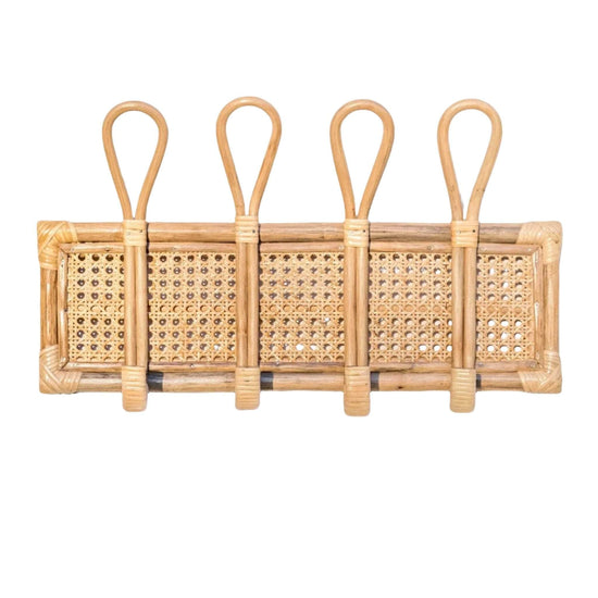 Margot Rattan Wall Rack