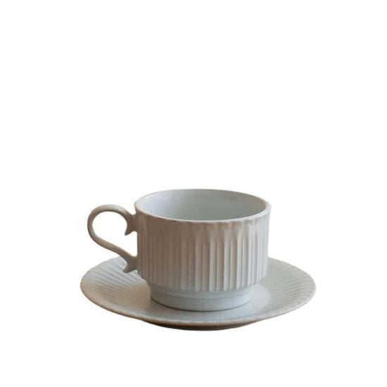 Shush Grace Straight Cup and Saucer Set