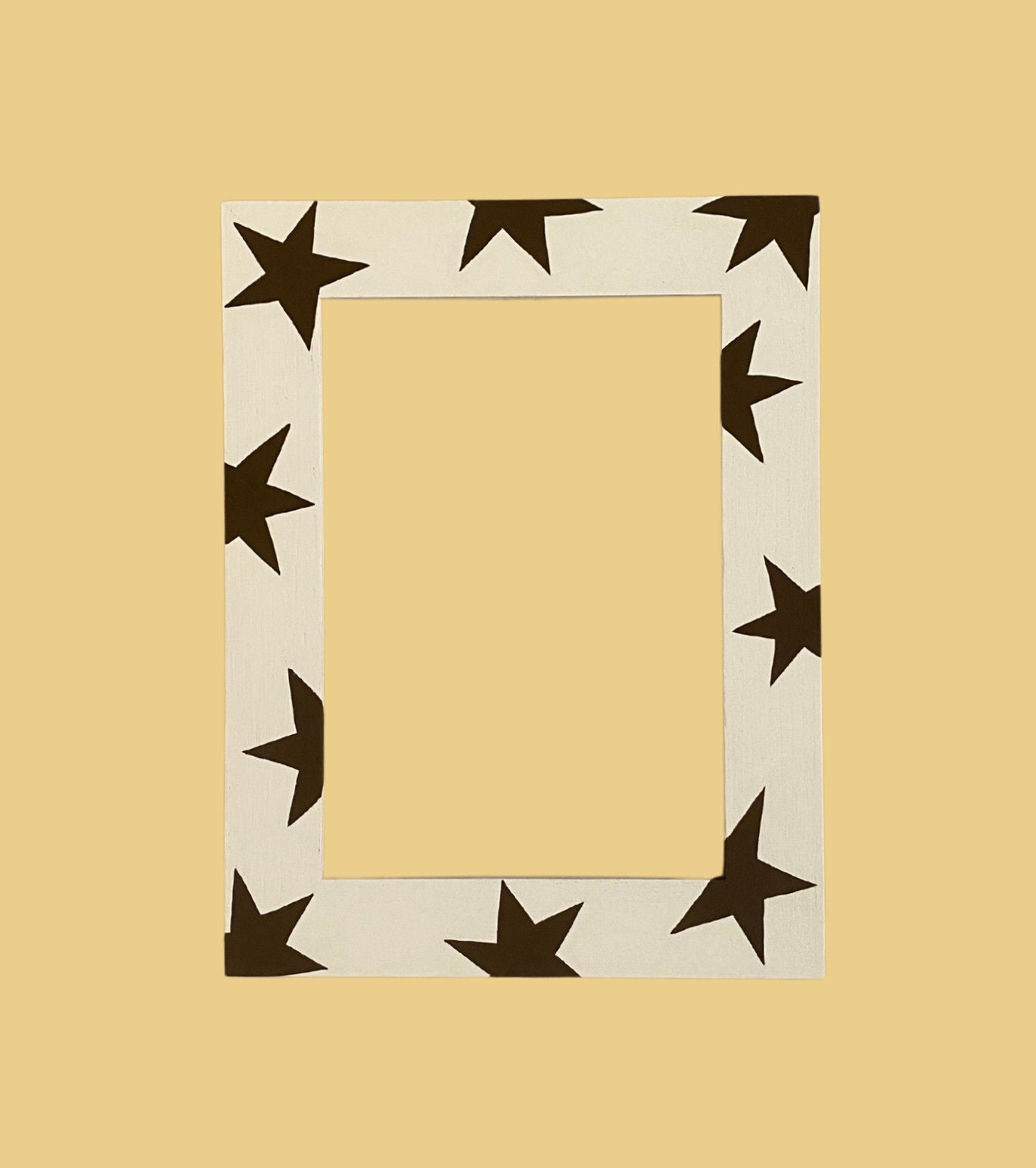 Picture Frame, Cream Shooting Stars