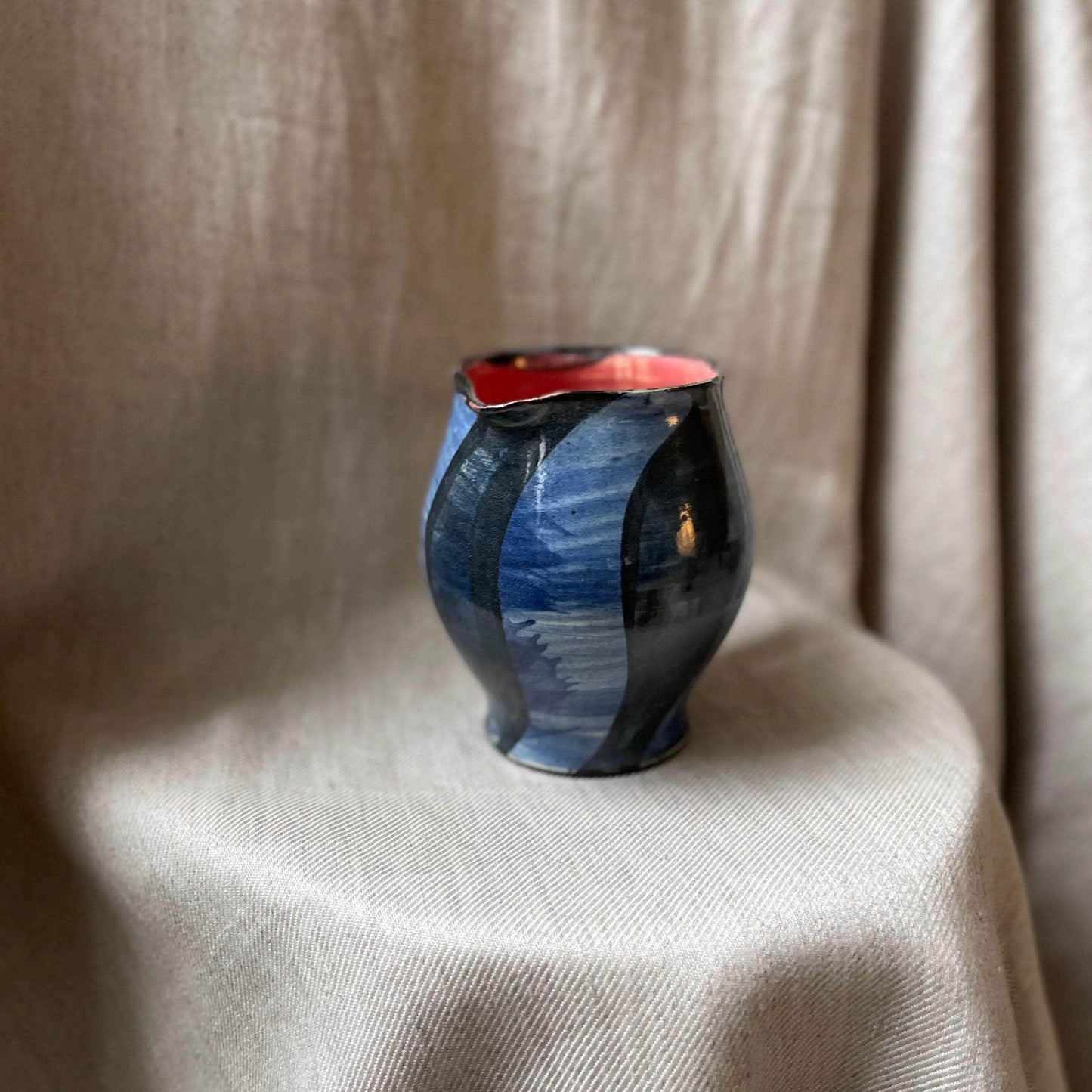 Blue Ceramic Jug