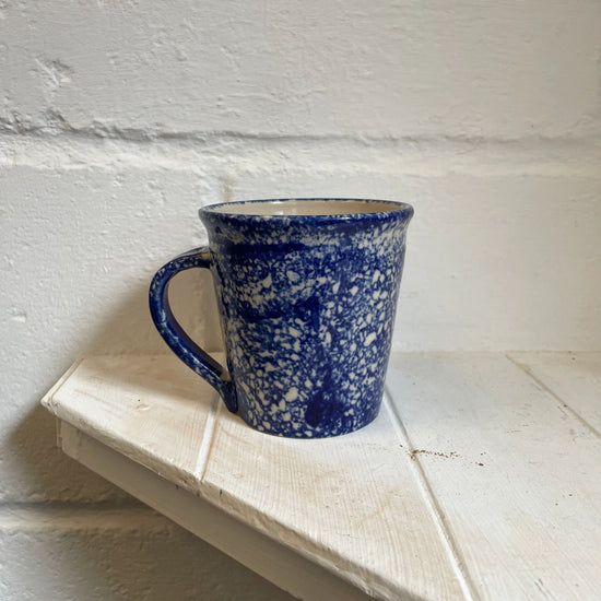 Sponged Cobalt Mug