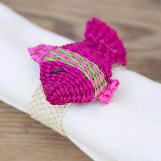 Fish Napkin Ring- Pink