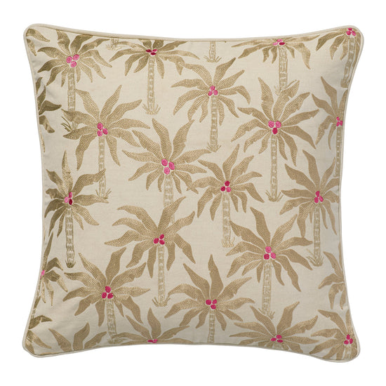 Cushion Laura Sand & Ecru