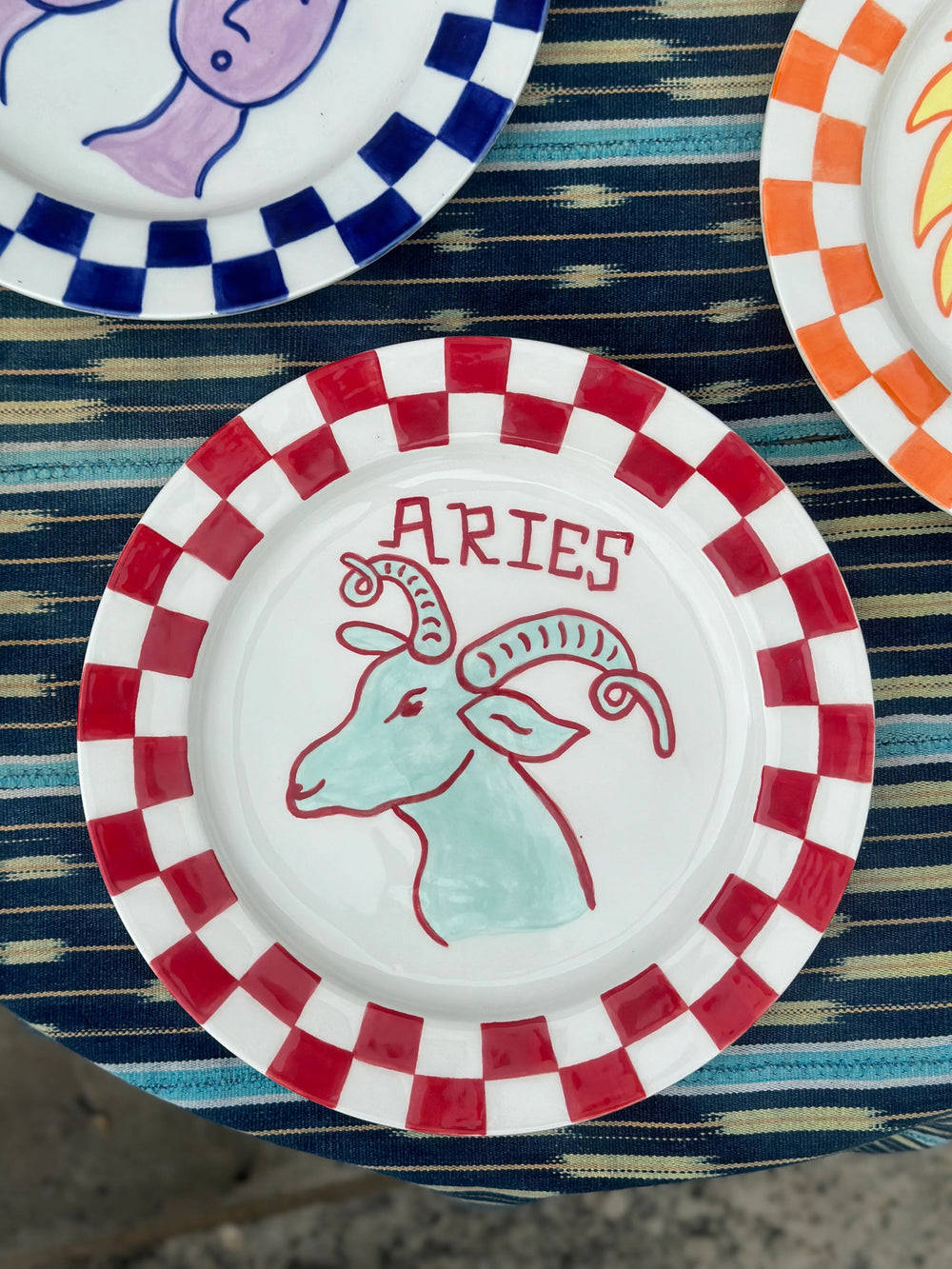 Zodiac Plate - Aries