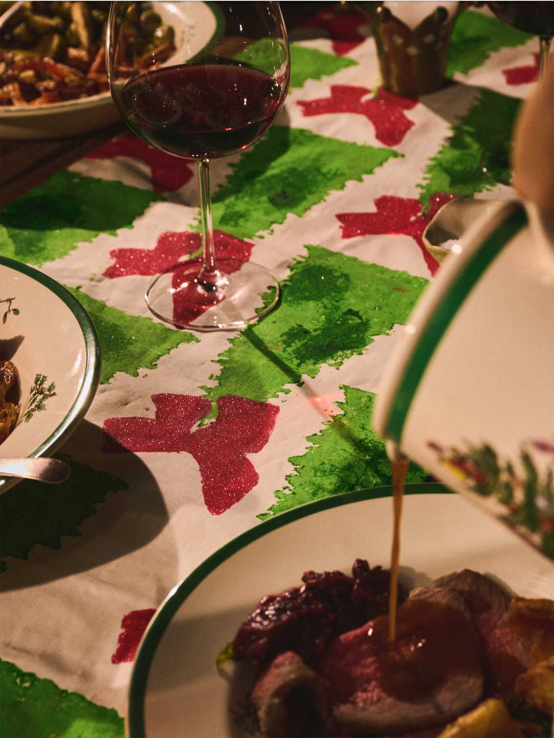 Christmas Tree Table Runner