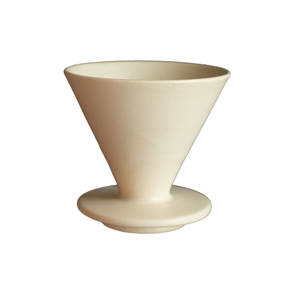 Yoshida Pottery Off-white Coffee Dripper