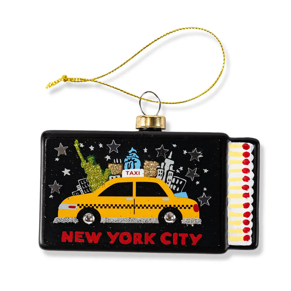 Matchbook Ornament - New York City