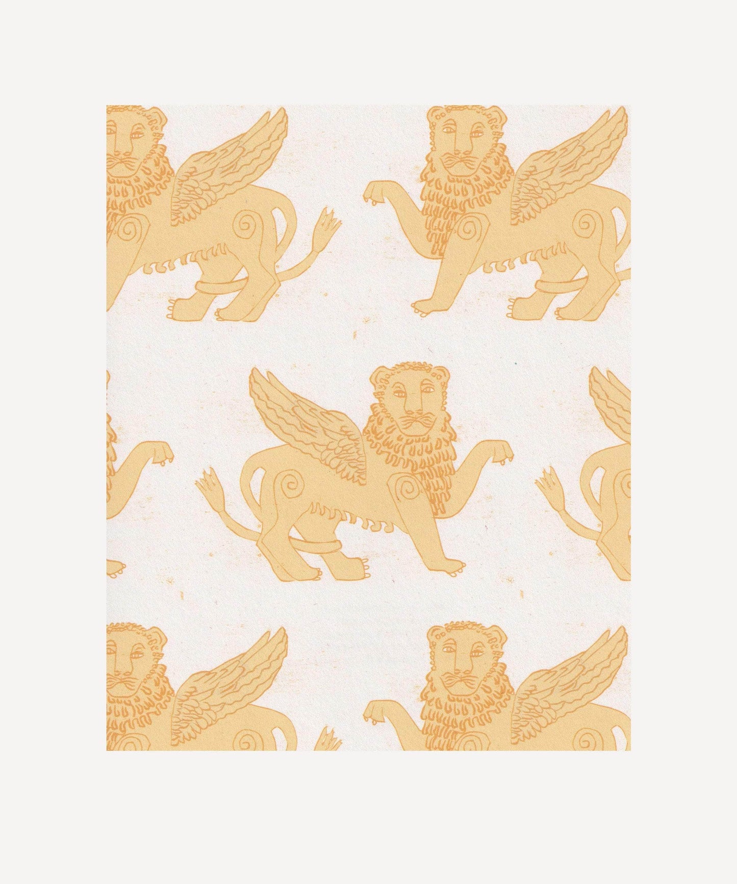 Winged Lion Wallpaper