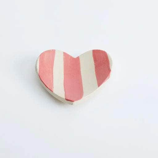 Duci Stripe Heart Trinket Dish