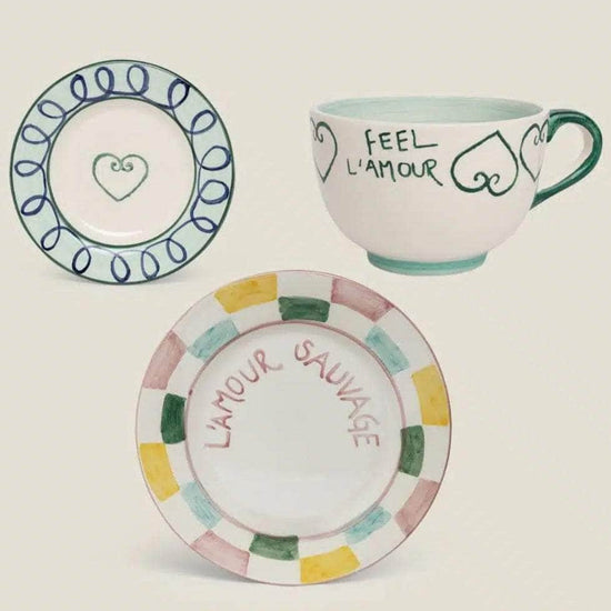 L'amour sauvage Breakfast Set