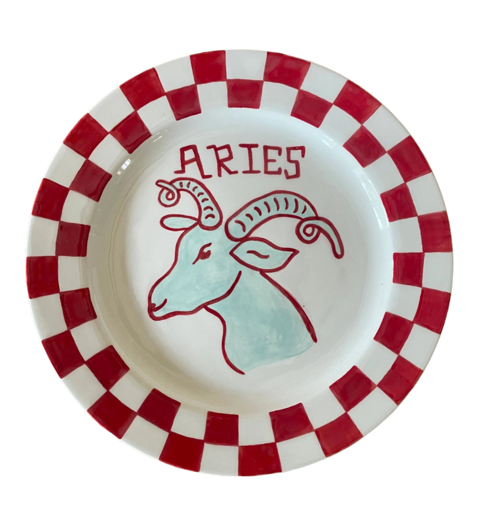 Zodiac Plate - Aries