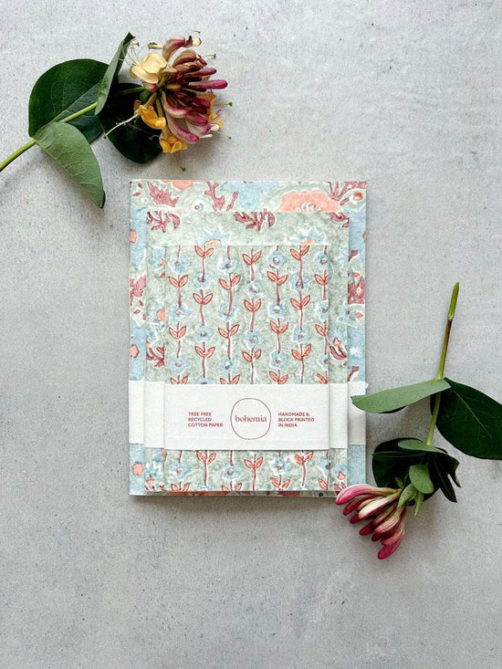 Posie Notebook - Duck Egg