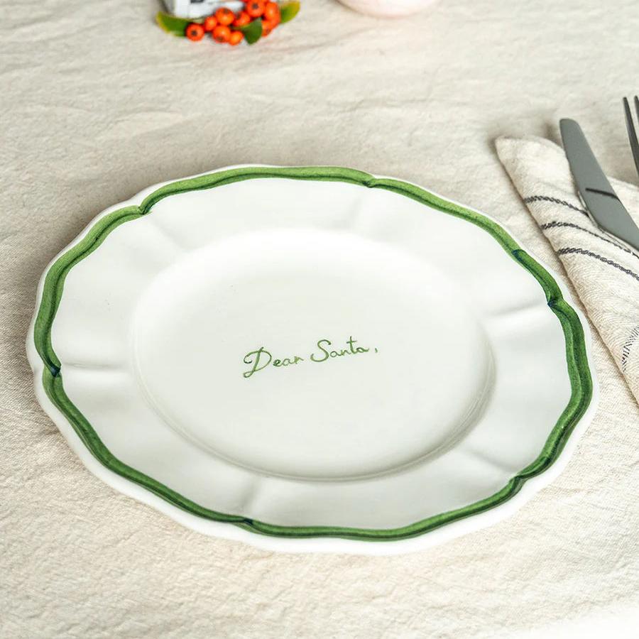 Dear Santa Small Classic Plate