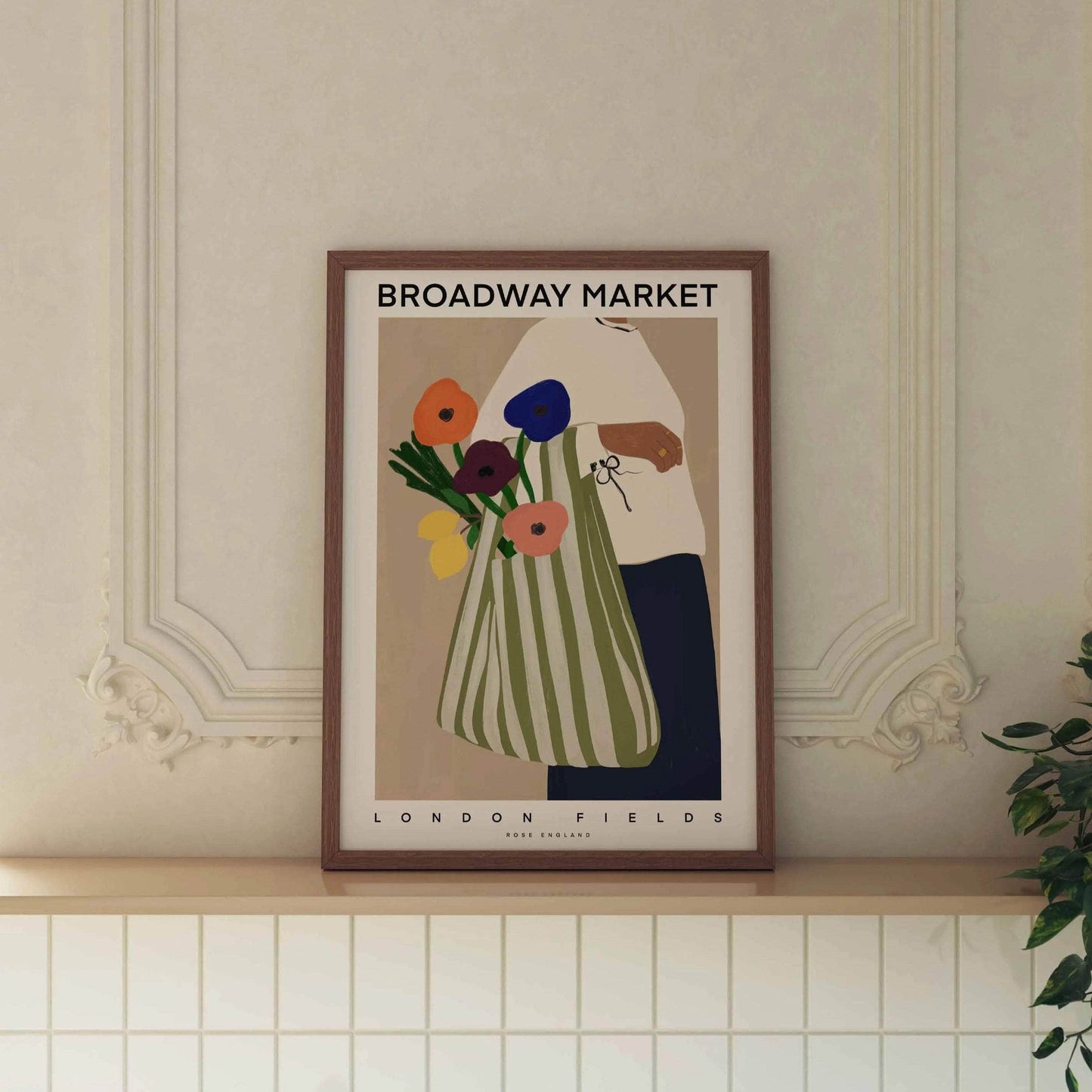 Broadway Market Print