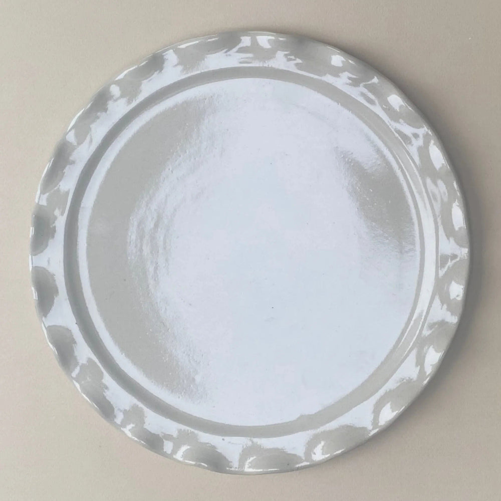 Amorph Plate - “Ivory Mist” (Creme)